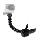  New Gopro Adapter Flexible Clamp Mount Holder Adjustible Neck Sport Action Camera Accessories