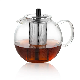 Glass Teapot Removable Stainless Infuser Stovetop Tea Pot Hand Crafted Kettle