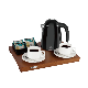 Hotel Stainless Steel Electric Kettle Tray Set