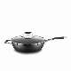 Multifunctional Induction Bottom Forged Alu Deep Frypan
