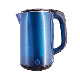 New Besign Home Electronics Kitchen Appliances Ss 2 Layers Anti-Scald Kettle Blue Electric Kettle