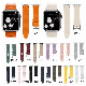  New Design Hermas Single Tour Bands Loop for Apple Watch Ultra 2 9 8 7 49mm Silicone Strap