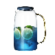 High Borosilicate Thickened Glass Cold Kettle Large Capacity Cold Kettle