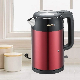 Colorful Metal Glossy Exterior Electric Kettle with Safe Container