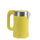 1.8L Yellow Color Double Wall Anti-Hot Electric Kettle