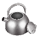 2L Camping Metal Pure Titanium Outdoor Cooking Pot Whistling Tea Kettle