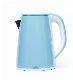  1.8L Double-Layer Electric Kettle Double Wall Kettle 201/304 Stainless Steel Plastic Shell Fast Heating F Home Office