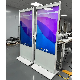  Cheap Freestanding White Android Operating System 55inch Indoor Digital Signage Totem Kiosk