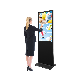 4K LCD Crinformation Kiosk Vertical LCD Advertising Display Digital Signage Totem Floor Standing Touch Screen