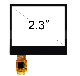 Manufacturer Small Size 2.3 Inch LCD Screen 320X240 Resolution Spi RGB Interface TFT LCD Panel