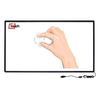 Cjtouch 65" USB IR Sensor Multitouch Touch Screen Frame, Infrared Touch Screen Frame