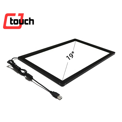 Cjtouch 19" IR Touch Screen with 3mm Glass Touch Frame Touch Screen Monitors Smart TV Education Advertising Touch Screen