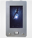  18.5-Inch Stainless Steel Case Wall-Mounted Vertical Screen Kiosk Digital Signage with Scanner