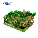  Jungle Through Kids Children Maze Game with Bounce Equipment, Swing Chair Combined Indoor Soft Playground