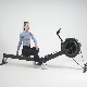  Seated Portable Gym Air Rowing Machine Fitness Exercise Equipment