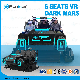  6 Seats Virtual Reality Shooting Games Car Simulator
