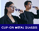  Readsun Eyeglasses Magnetic Clip on Polarized Sunglass Optical Glasses
