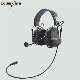 Foldable Electronic Tactical Shooting Headset for Two Way Radio