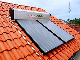 Solar Water Heater with Flat Plate Solar Panel and High Pressurized Tank