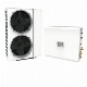 Household Home Use DC Inverter Heat Pump Heater for Floor Heating, Cooling and Hot Water