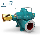 Leo Industrial Electric High Pressure Horizontal Single Stage Double Suction Centrifugal Water Pump for Water Conservancy Projects