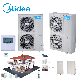 Midea Air Water Heater R410A Refrigerant DC Inverter Technology Heat Pump for Residential House Hotel
