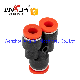  Pneumatic Fitting One Touch 3-Way Air Hose Connector Airtac Type/SMC Type