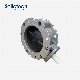 V1fs250gbn Double Flanges Pneumatic Butterfly Valve for Cement Silo