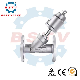 Hot Sale SS316 SS304 Screw Thread and Flanged Angle Seat Valve