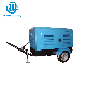  China Manufacturer of Similar Atlas Copco Industrial Heavy Duty Mobile Portable Diesel Engine Direct Driven Rotary Screw Type Air Compressors for Construction
