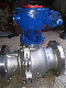  Carbon Steel Stainless Steel Flanged Full Bore and Reduced Bore Floating Trunnion Ball Valve
