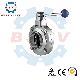  Bstv High Quality Sanitary Check Valve Wafer Type Butterfly Valve for Water Supply Stainless Steel
