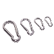  Stainless Steel Spring Snap Hook Carabiner Link Buckle Pack Grade Heavy Duty Quick Link for Camping Fishing Hiking Traveling