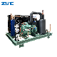 Zyc Industrial Refrigeration Equipment for Cold Room Open Type Air Cooled Piston Compressor Condensing Unit