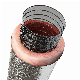 R6 R8 HVAC Systems Duct/Hose Fiberglass Reinforced Aluminium Insulated Flexible Ducts