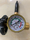 Full Brass Helium Balloon Inflator Regulator with Gauge and Handle