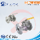 Stainless Steel 2PC Ball Valve Flange End 150lb/Pn16 Valve for Gas Water Oil Industrial