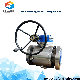 API 6D 316ss Large Cast/Forged Stainless Steel Turbine/Electric Trunnion Ball Valve Fire Damper