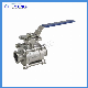  Sanitary Stainless Steel SS304/SS316L Food / Beverage Equipment/Welded/Clamped/Manual /Hygienic Non-Retention 3PCS Ball Valve &Globe Valve