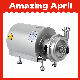 Sanitary Food Grade Hygienic Stainless Steel Open Impeller Centrifugal Pump