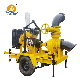 Diesel Engine Driven Centrifugal Mixed Flow Water Suction Pump with Movable Trailer