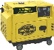 Extec Exd6500 50Hz 220V 4800W-5300W D186fa Diesel Engine Good Power Station AVR Diesel Generator for First Aid