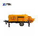 Portable Hydraulic Construction Machine Delivery Trailer Concrete Mixer Pump