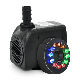 Submersible Garden Pump with LEDs Light