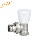  90 Degree Brass Temperature Control Head Thermostatic Radiator Valve for Floor Heating System