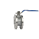 Pair Clamp 304 Stainless Steel Thin Ball Valve Italian Ball Valve