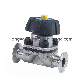 Sanitary Stainless Steel Manual Diaphragm Valve with Plastic Handle