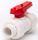 High Quality PVC Double Flanged Control Ball Valve Plastic True Union Ball Valve UPVC Water Wafer Swing Check Valve