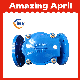 4 Inch API Ductile Iron Flange Soft Seal Rubber Plate Swing Check Valve with Bolted Cover