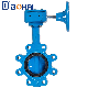  Wafer Type Lugged Ductile Iron/Wcb/Stainless Steel Solenoid Pneumatic Actuator EPDM Lined Industrial Control Butterfly Water Valve